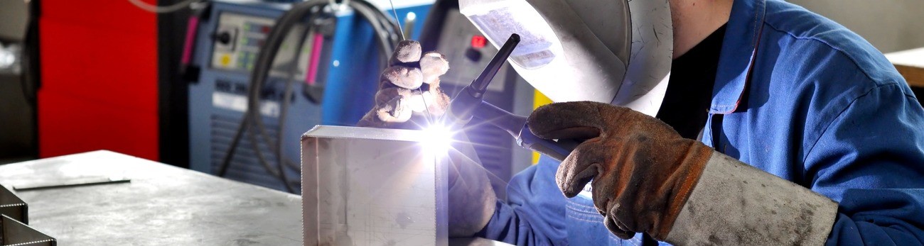 welds with shielding gas